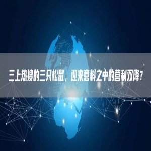 三上热搜的三只松鼠，迎来意料之中的营利双降？